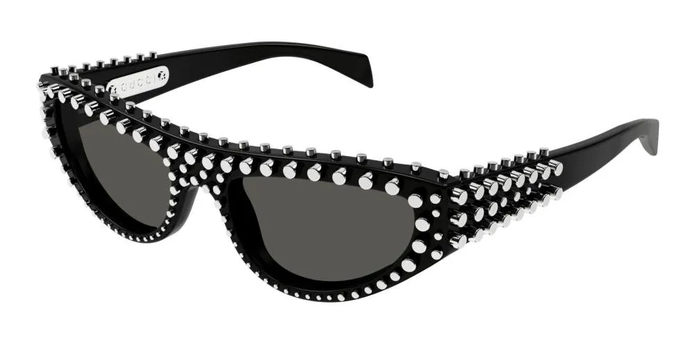 Cat Eye Sunglasses With Studs