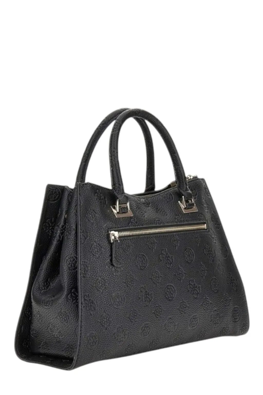 Logo Embossed Tote Bag