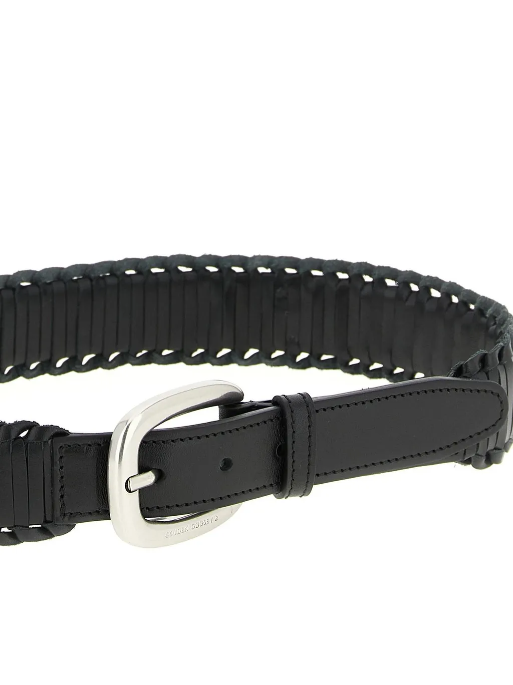 Woven Leather Belt