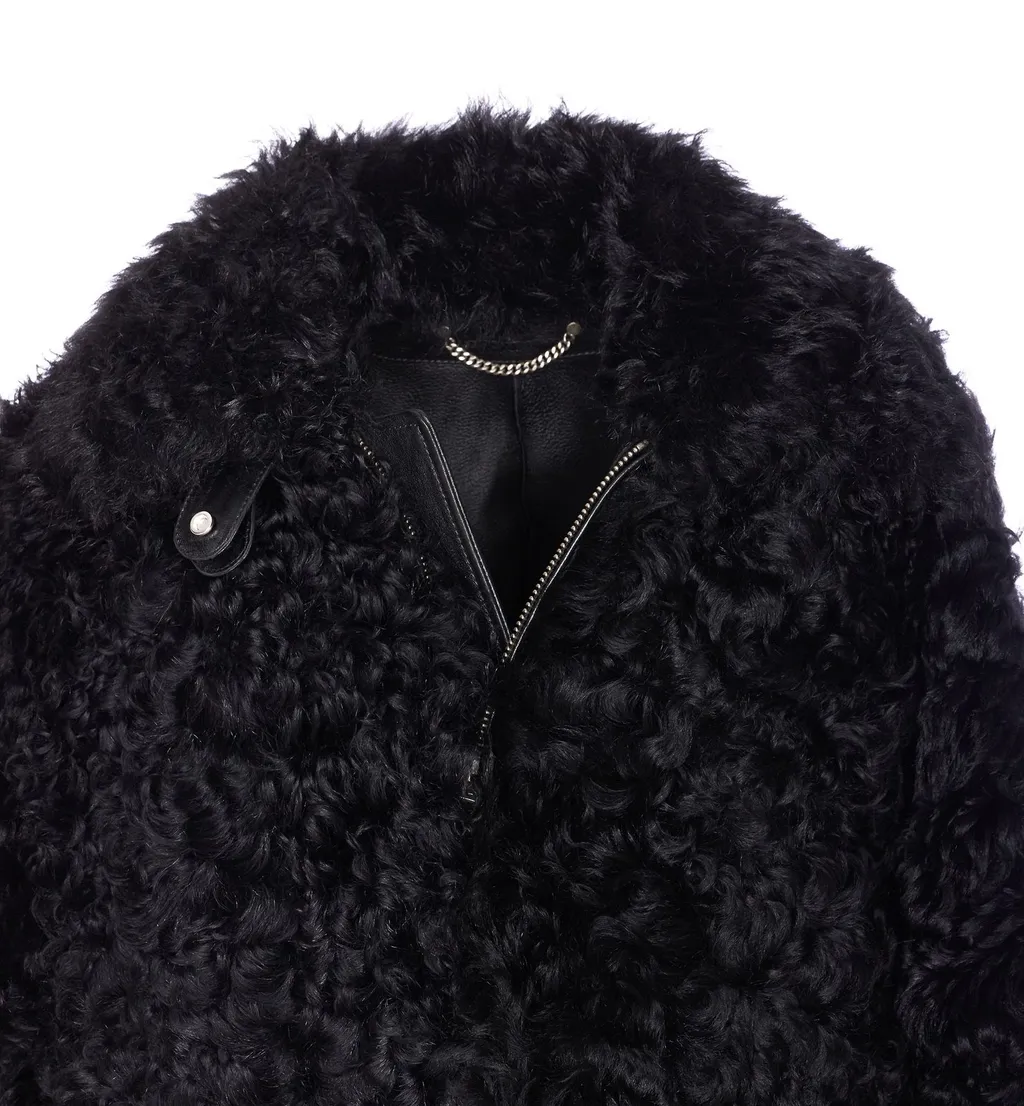 Shearling Bomber Jacket