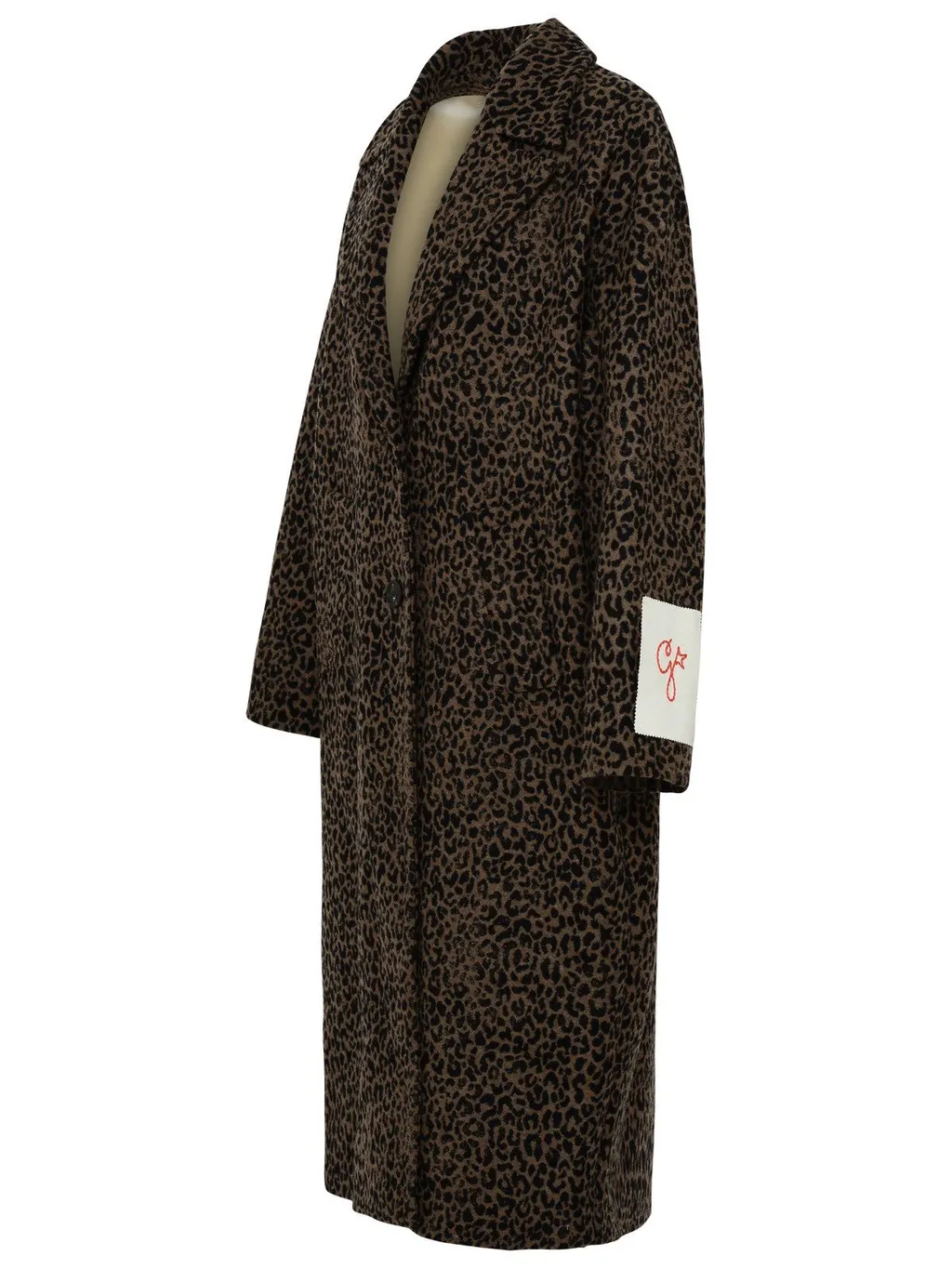 Leopard Print Long Coat