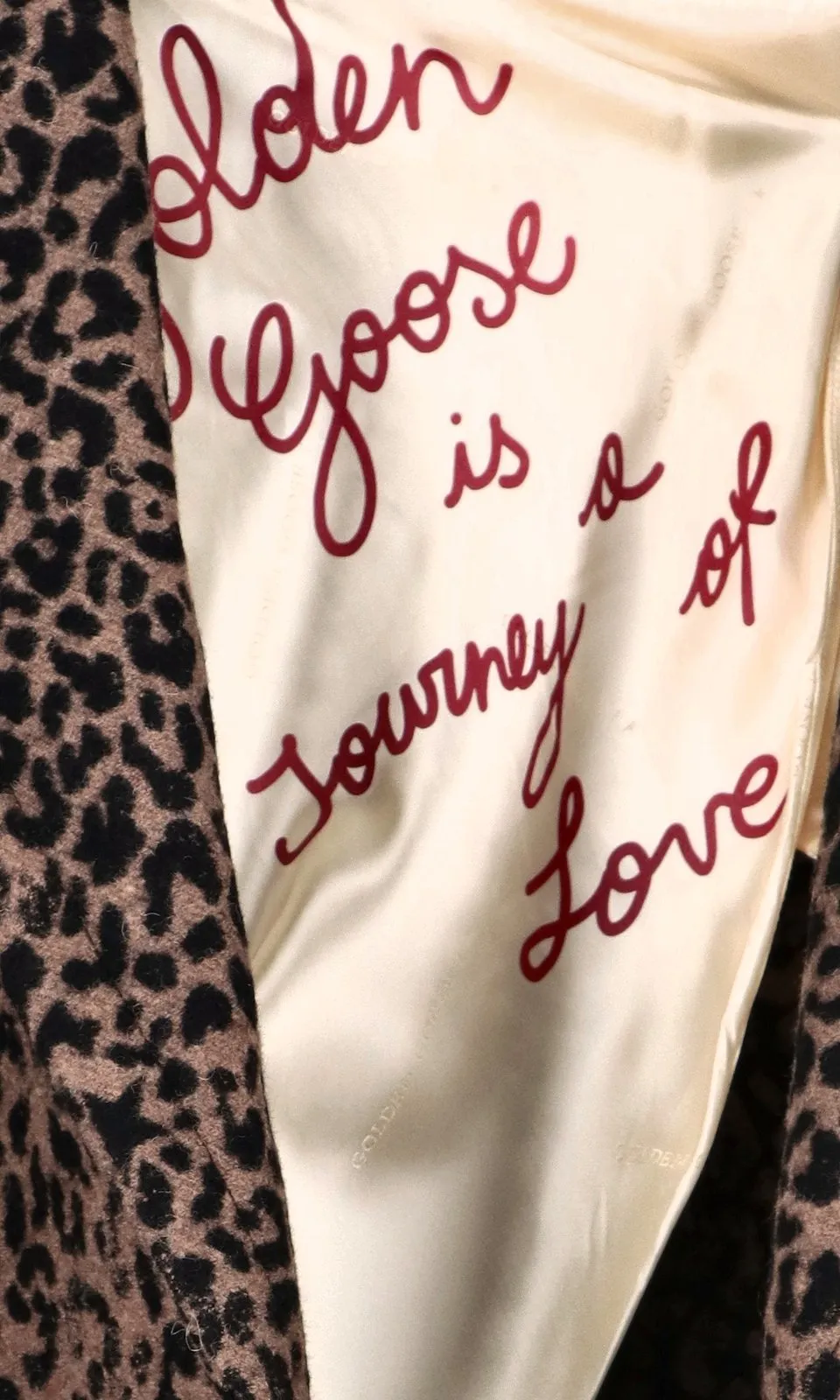 Leopard Print Long Coat