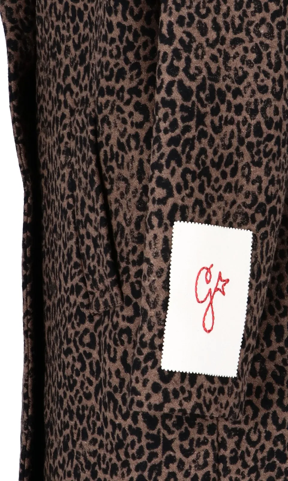 Leopard Print Long Coat
