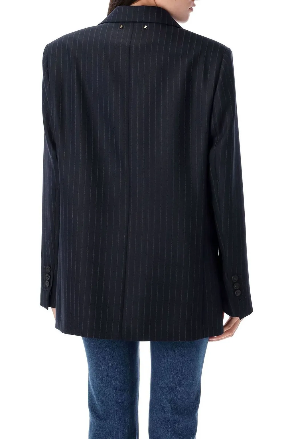 Pinstripe Blazer