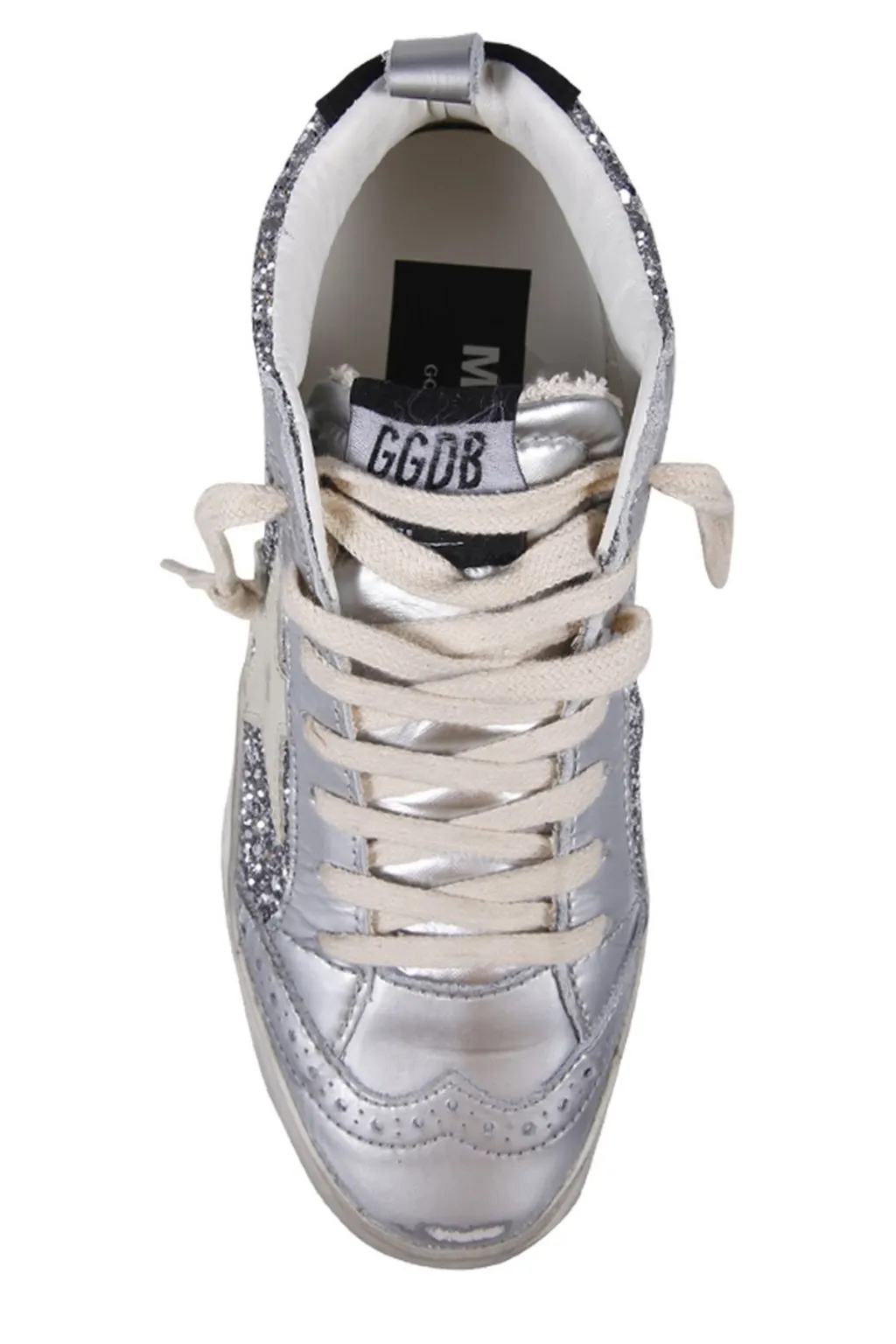 Mid Star Glitter Sneakers