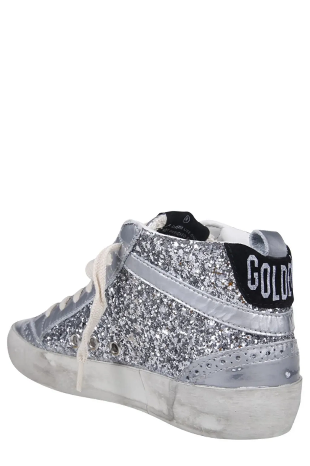 Mid Star Glitter Sneakers