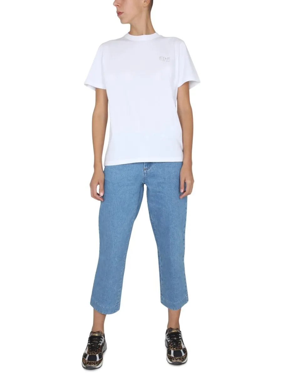 T-Shirt With Star Print
