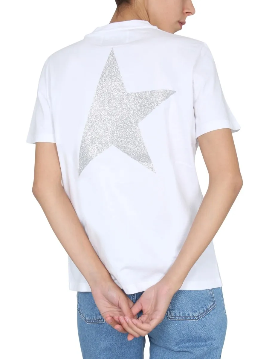 T-Shirt With Star Print