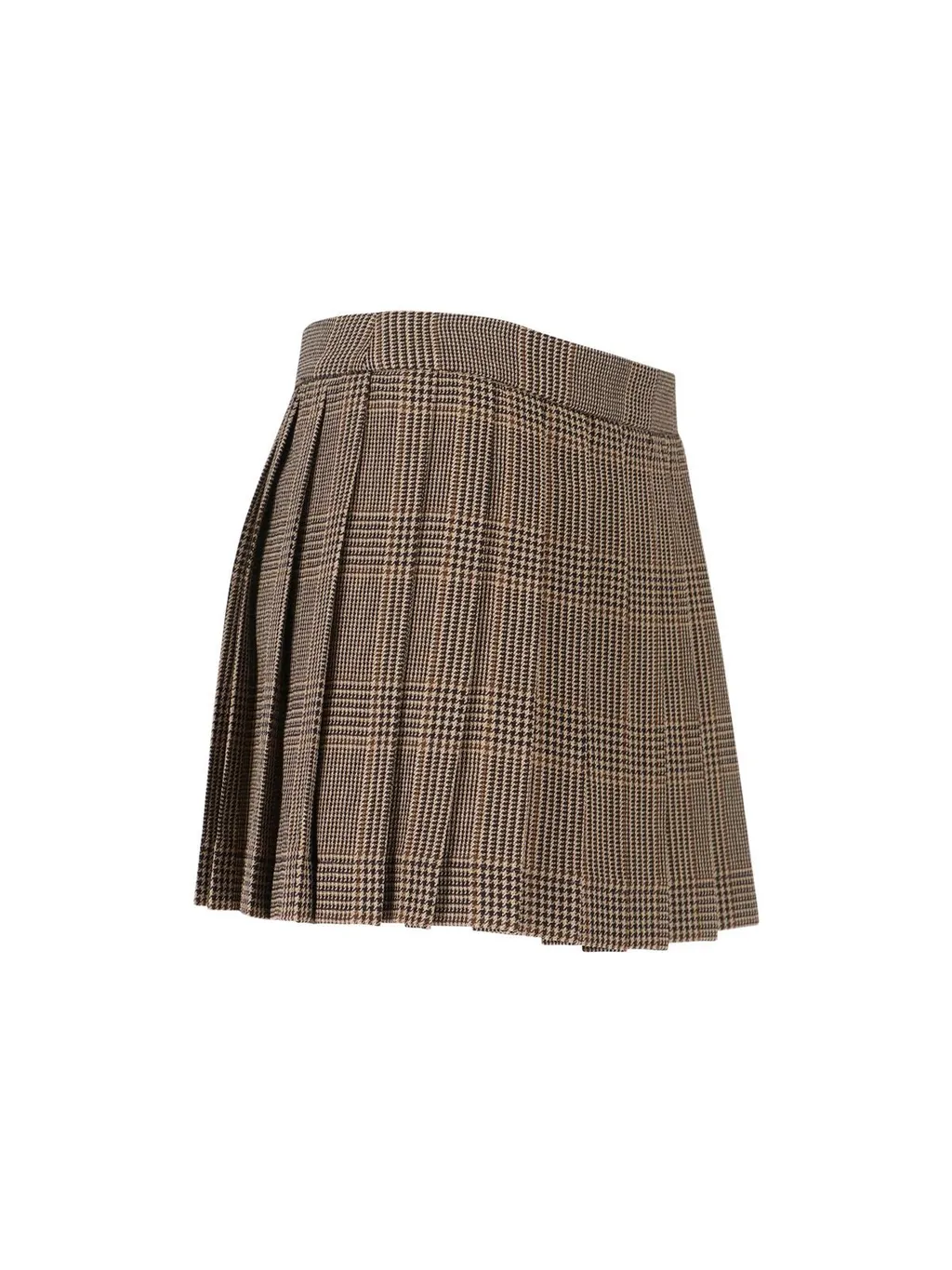 Pleated Mini Skirt
