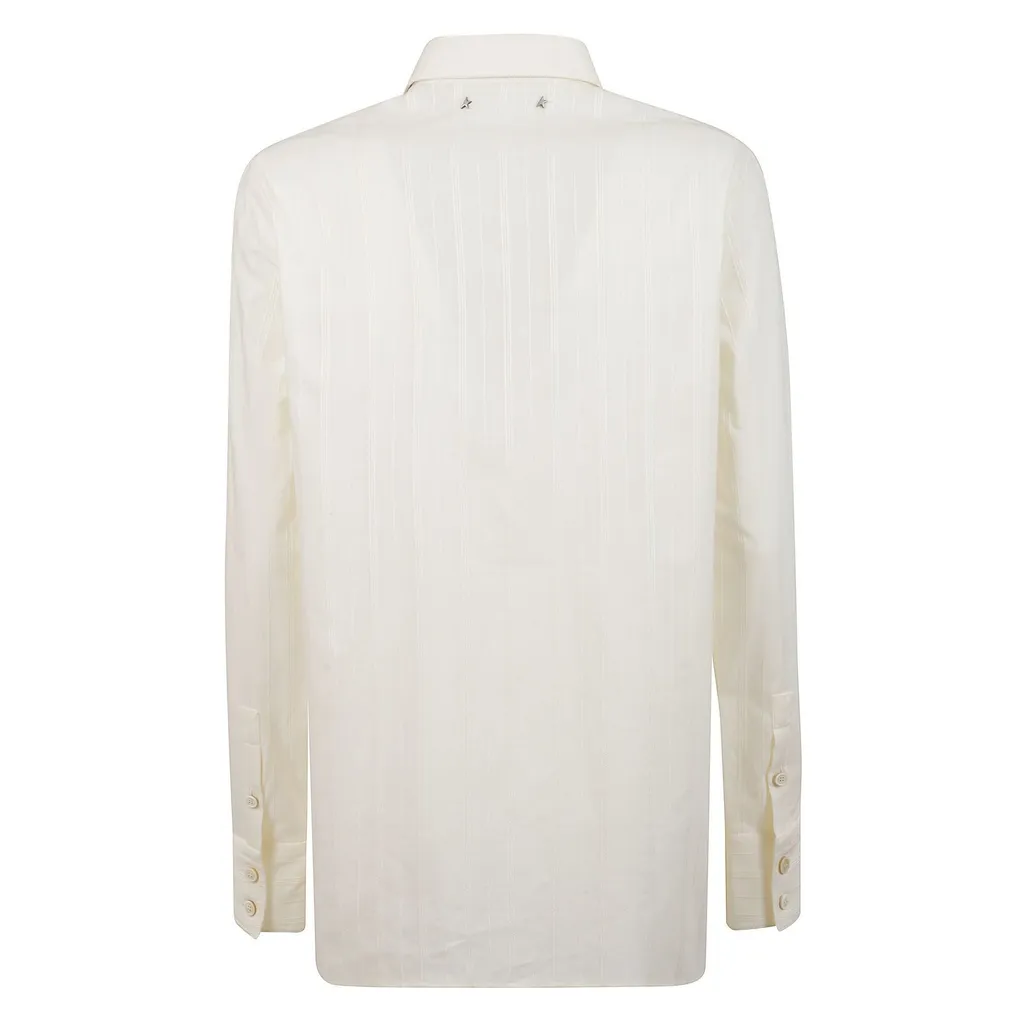 Shirt With Floral Embroidery