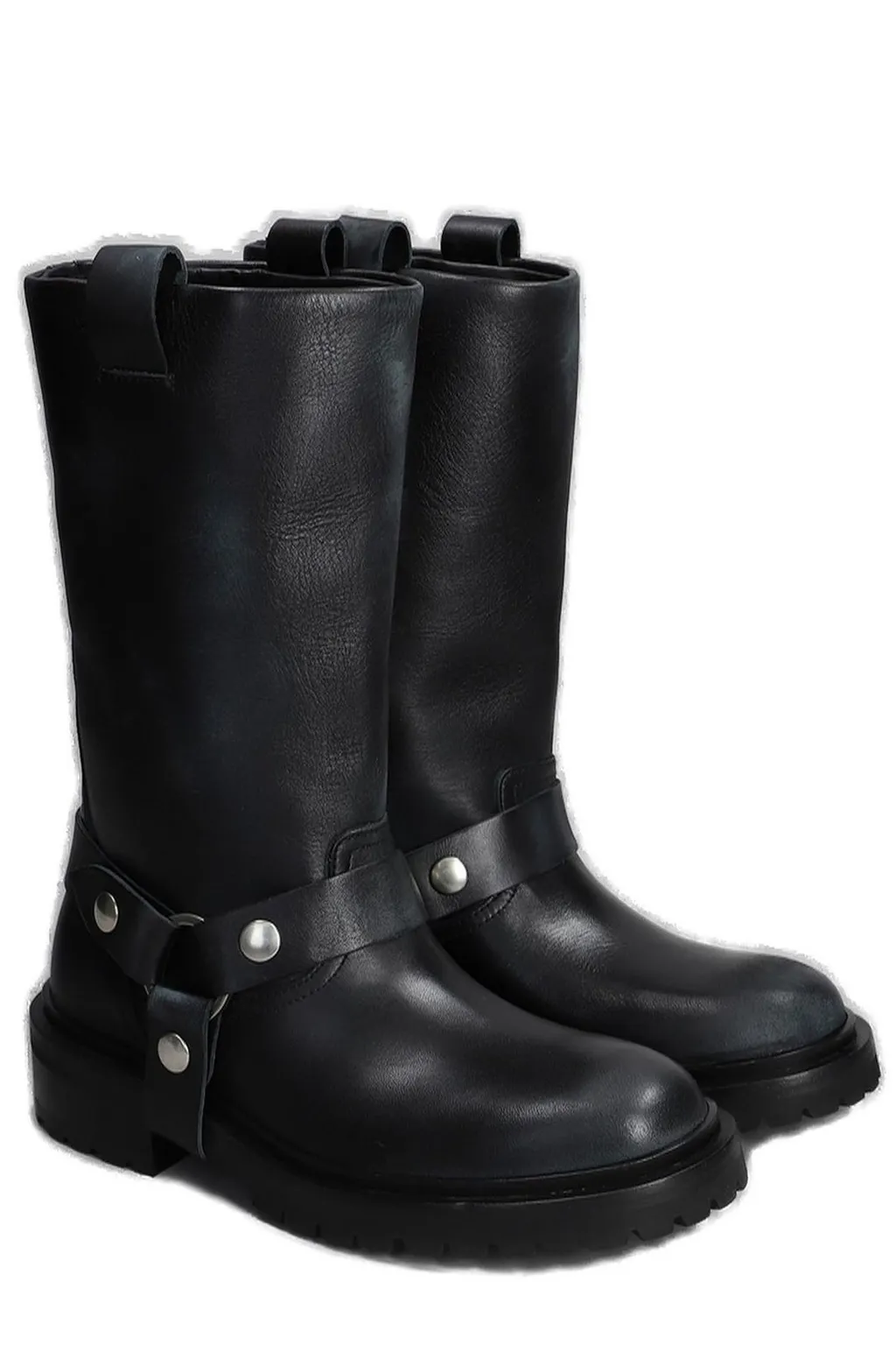 Tall Harness Boots