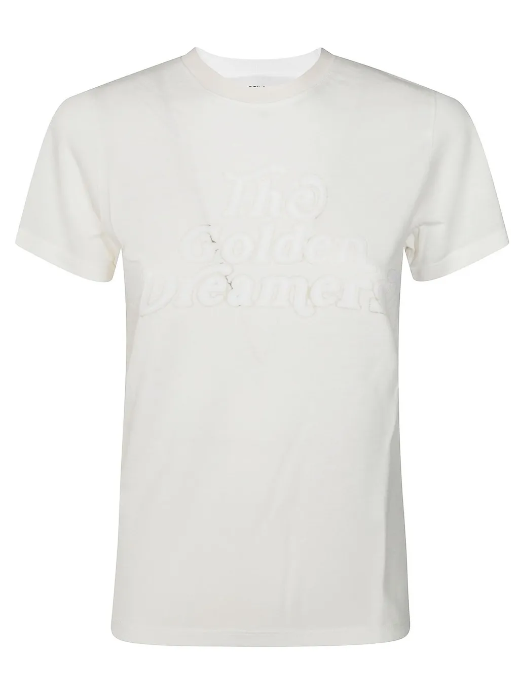 T-Shirt With Embossed Logo