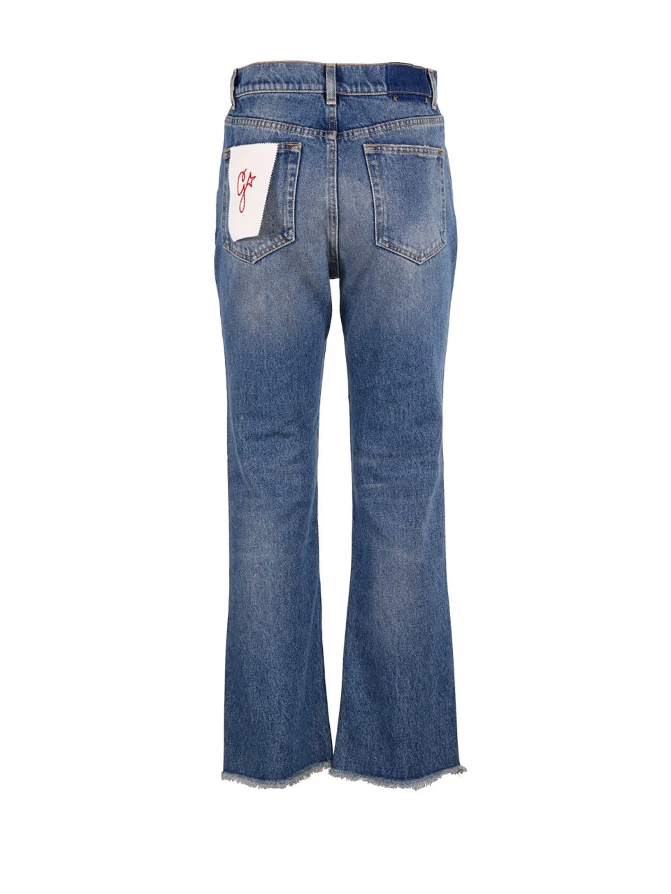 High-Waisted Flared Jeans