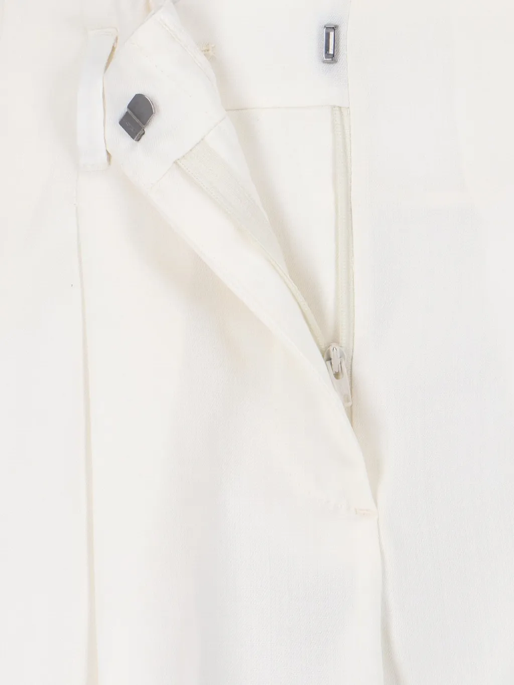 High-Waisted Pleated Trousers