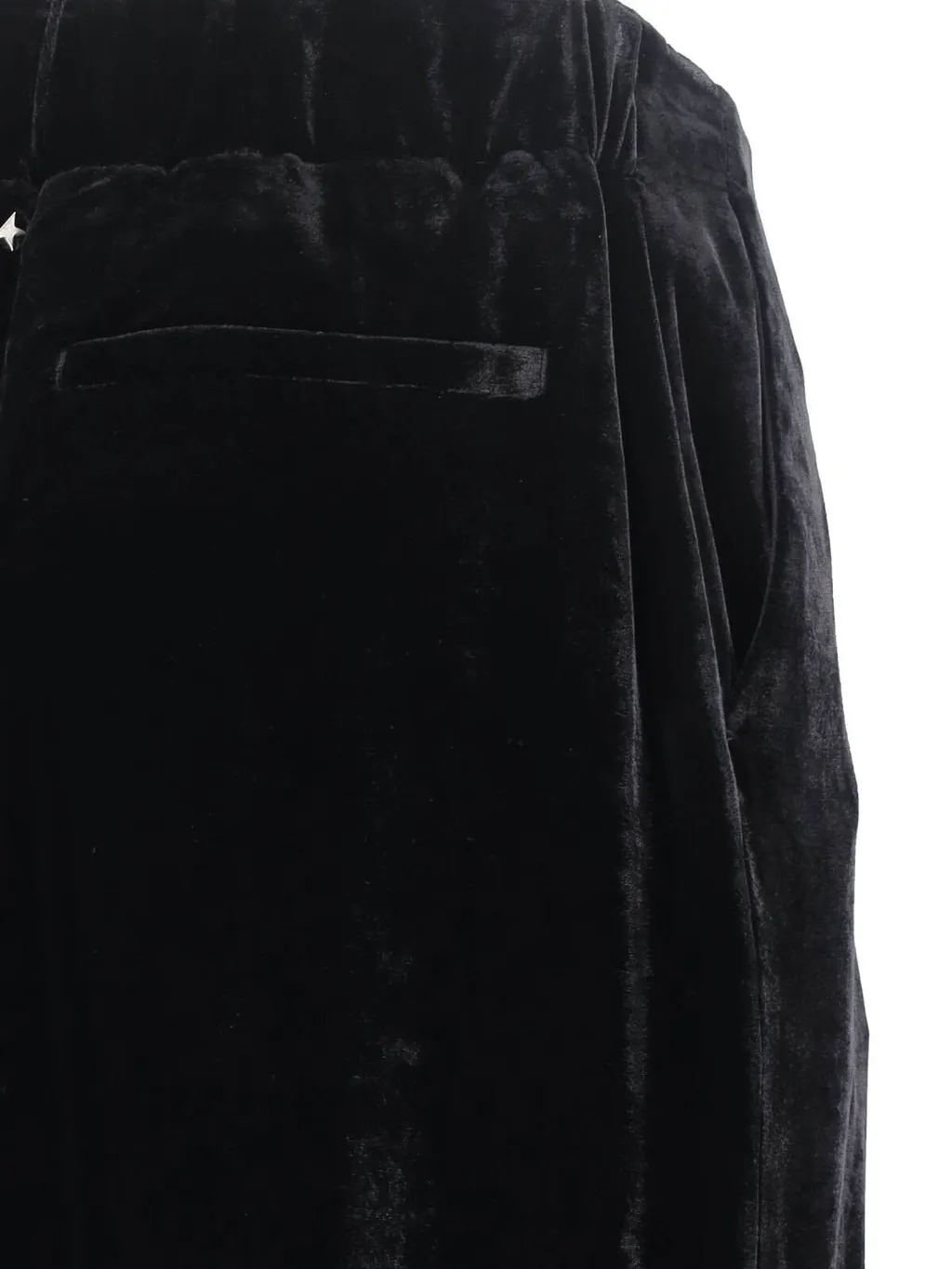 Velvet Wide-Leg Trousers