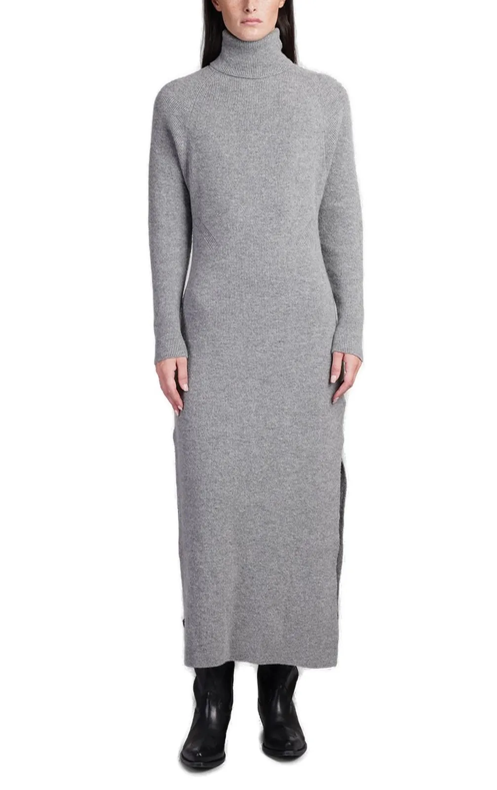Turtleneck Maxi Dress