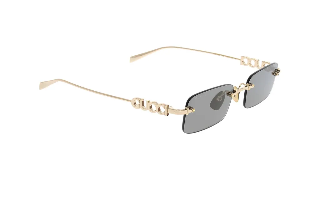 Rimless Rectangular Sunglasses