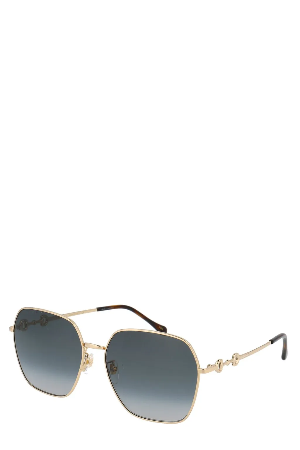 Hexagonal Frame Sunglasses