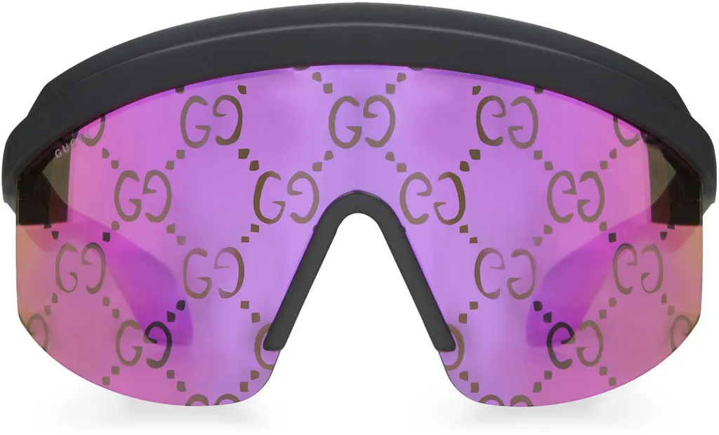 Gg Logo Shield Sunglasses