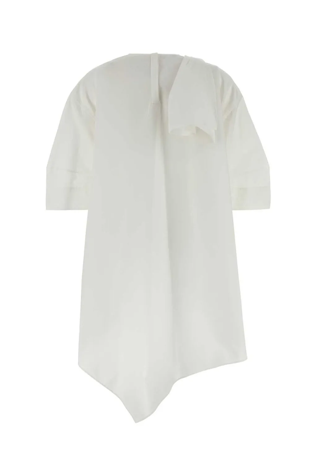 Asymmetric Draped Dress