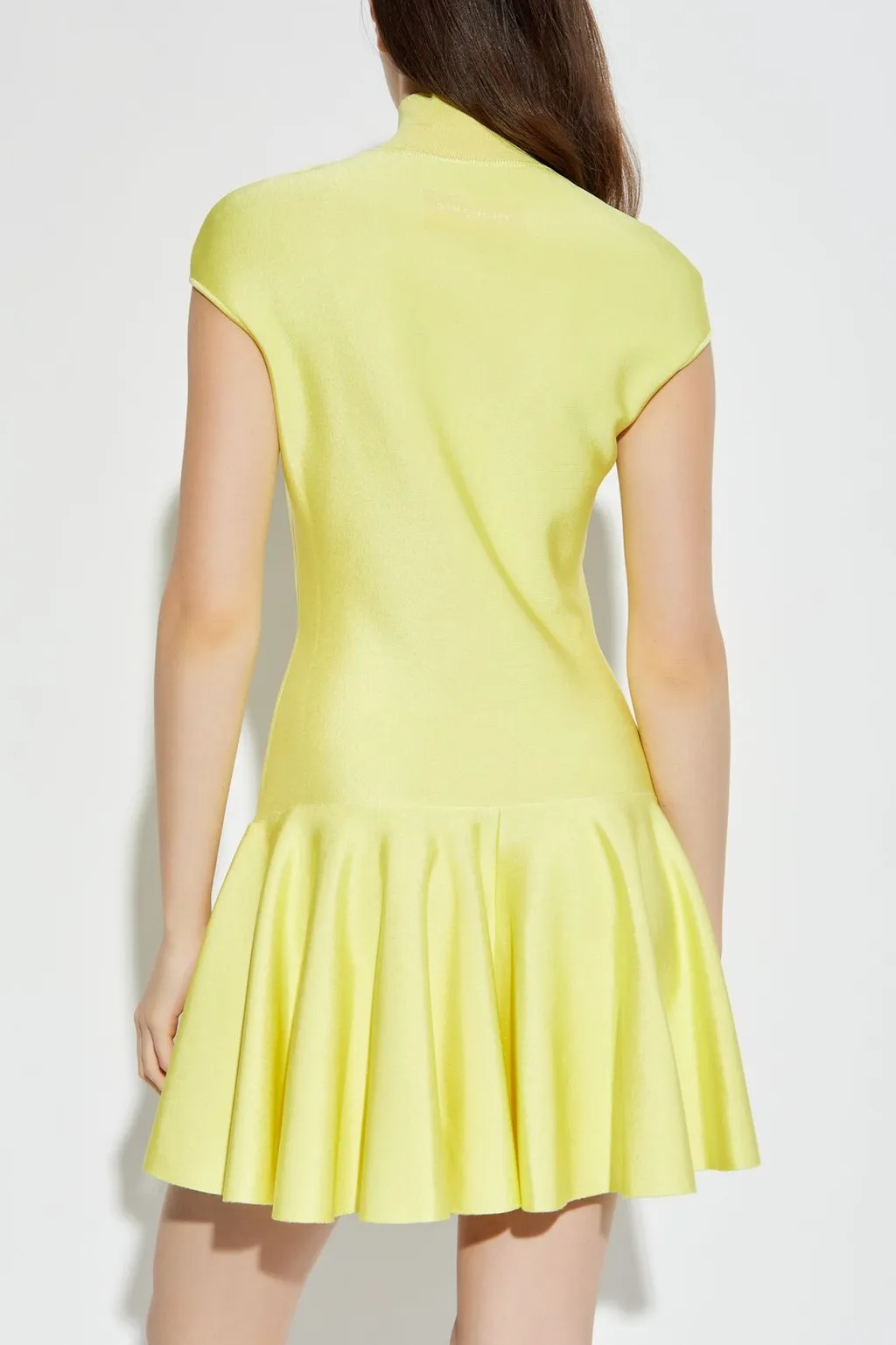 Mock Neck Mini Dress