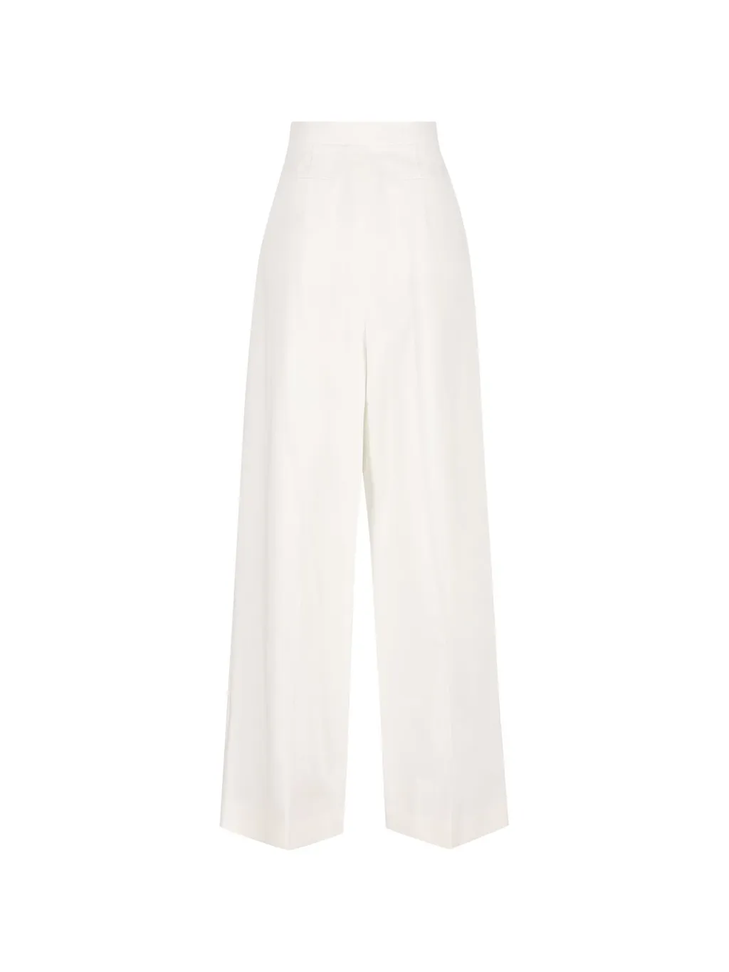 High-Waisted Wide-Leg Trousers
