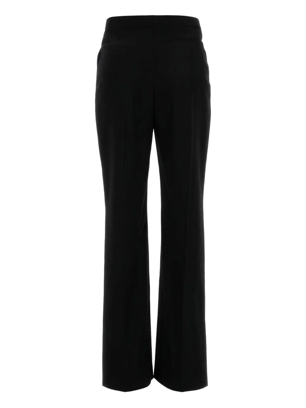 High-Waisted Flared Trousers