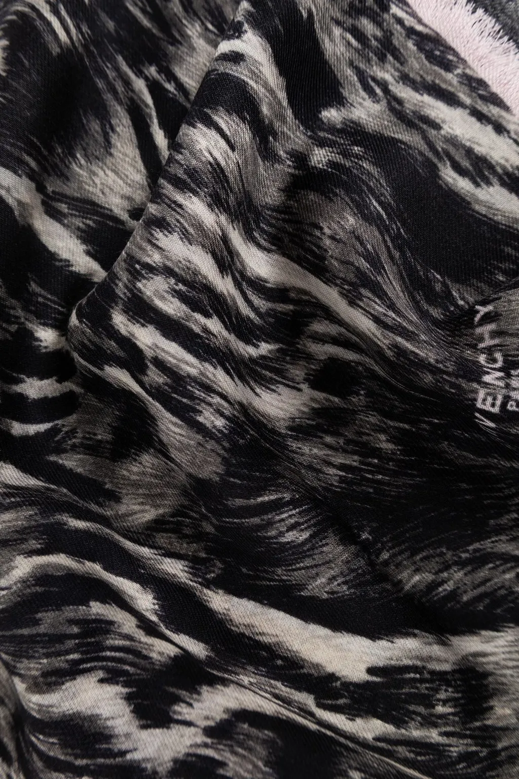 Scarf With Animal Print