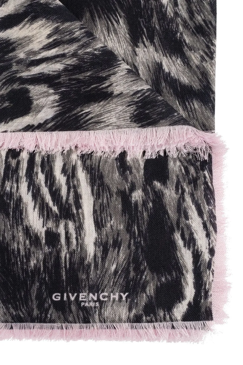 Scarf With Animal Print