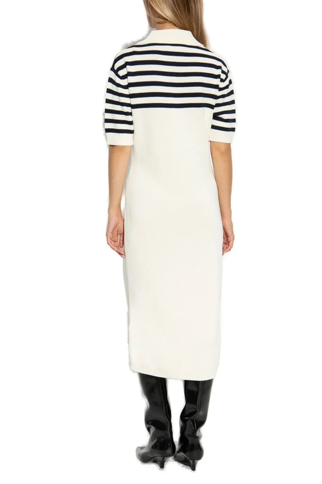 Knit Polo Dress