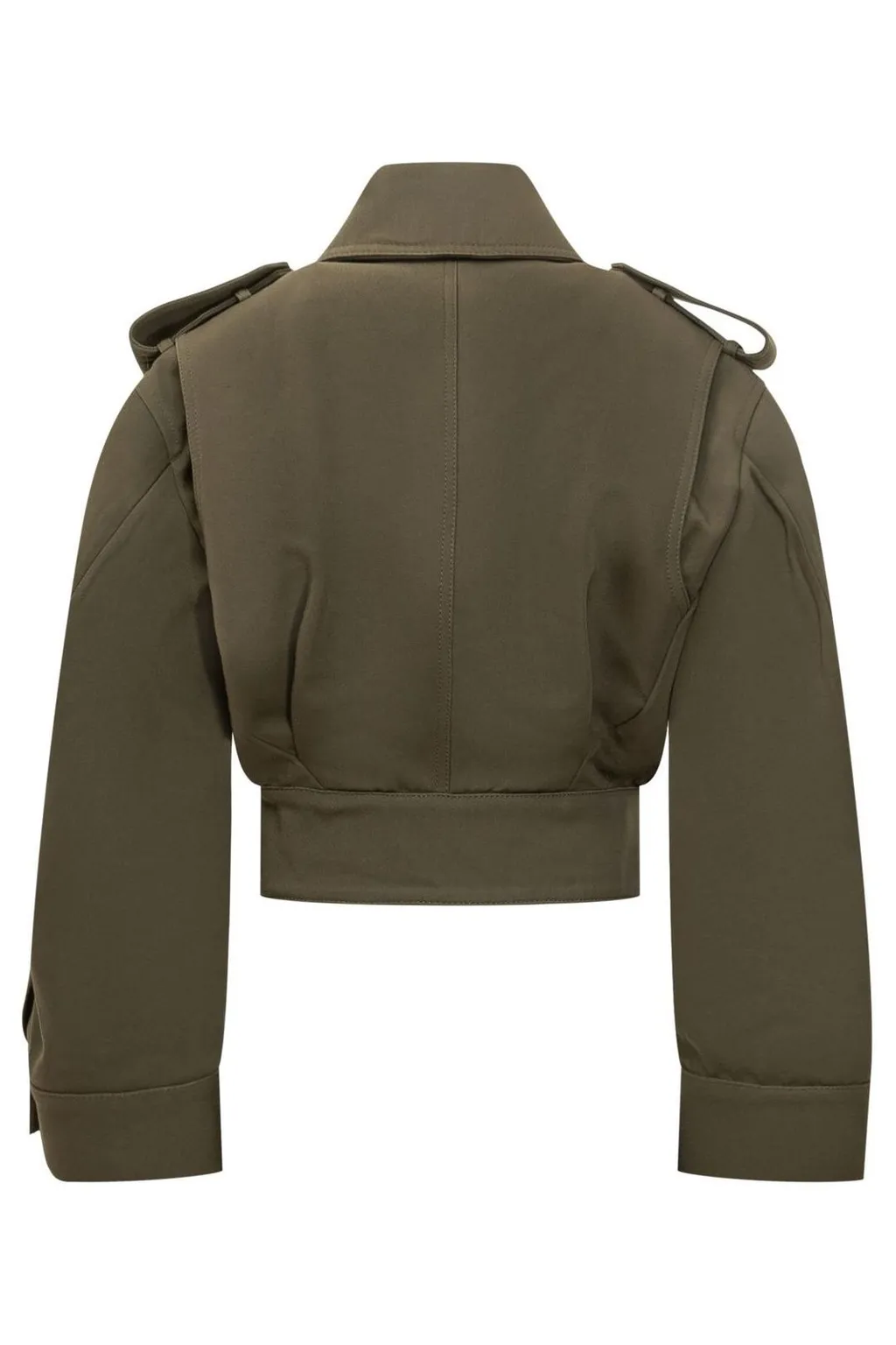 Cropped Military Jacket