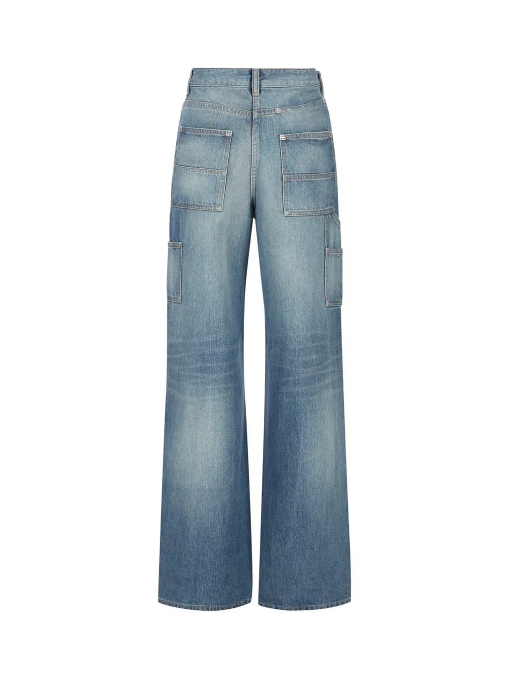 Wide-Leg Carpenter Jeans
