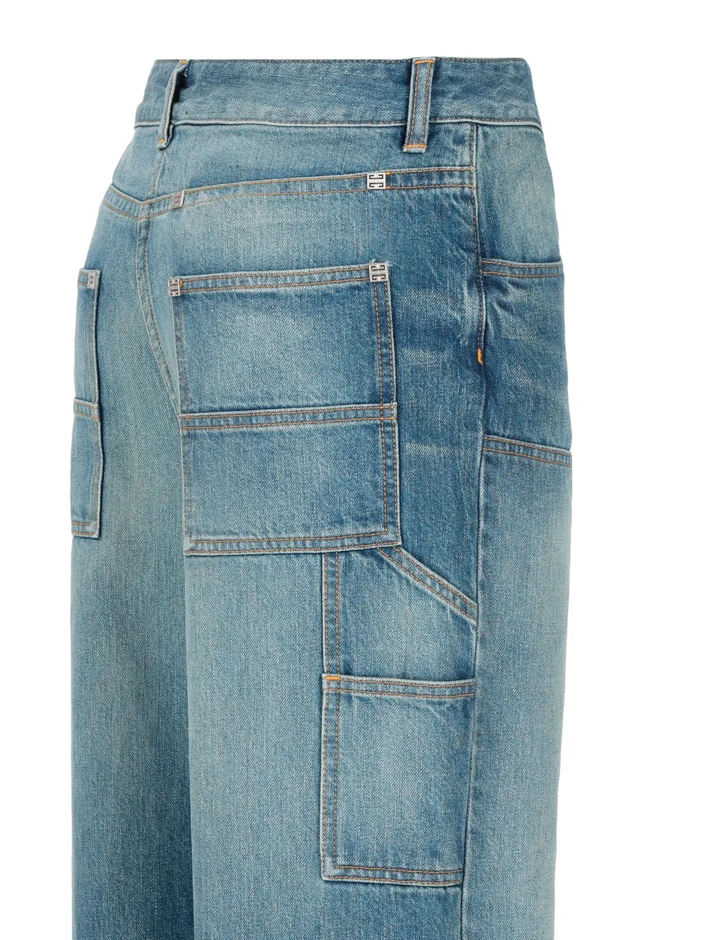 Wide-Leg Carpenter Jeans