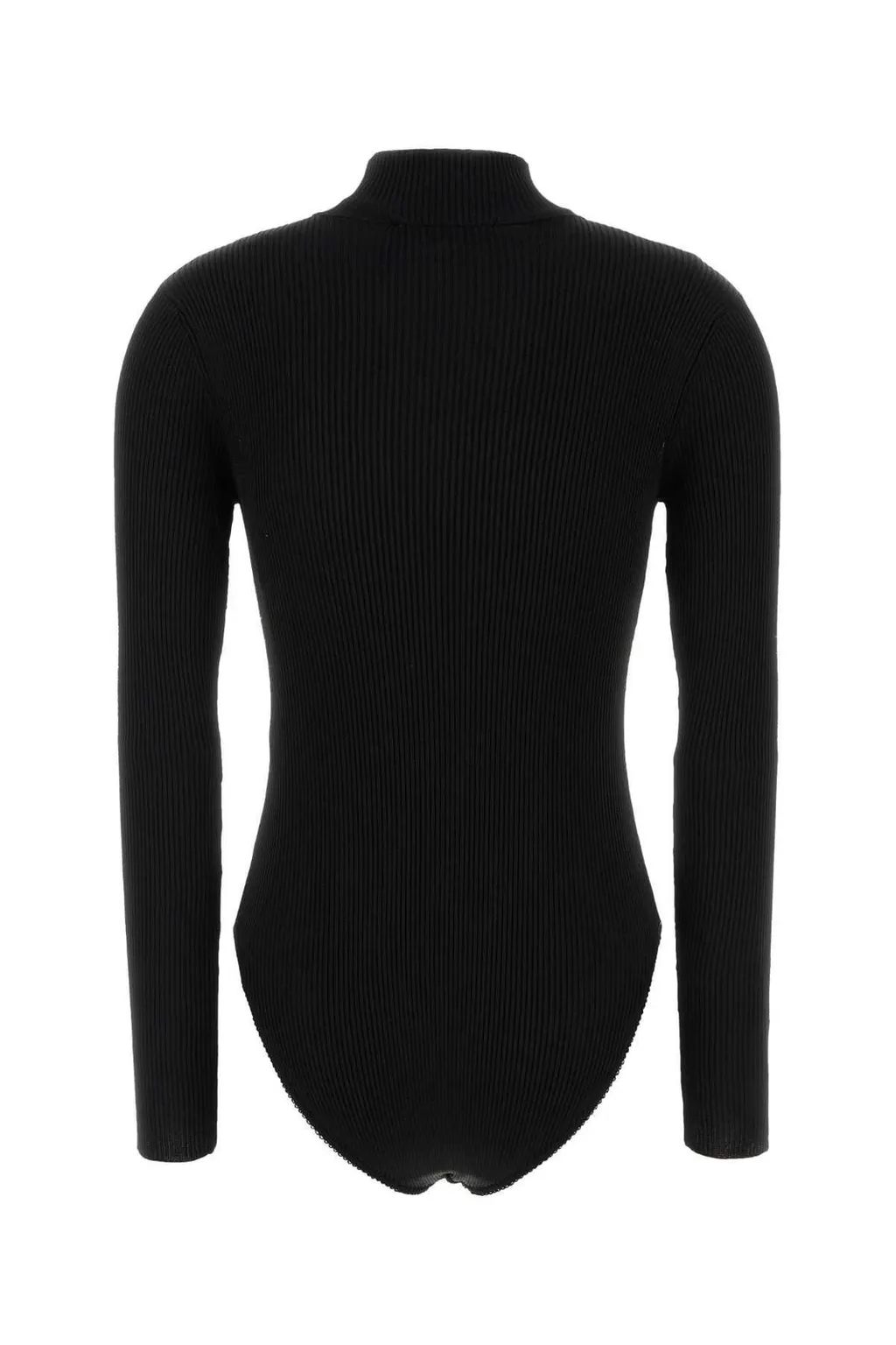 Ribbed Turtleneck Bodysuit