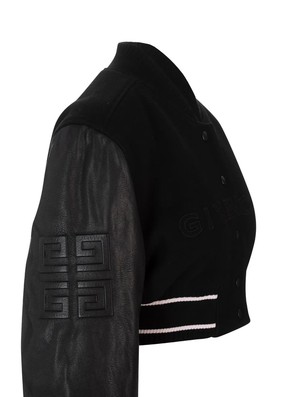 Cropped Bomber Jacket