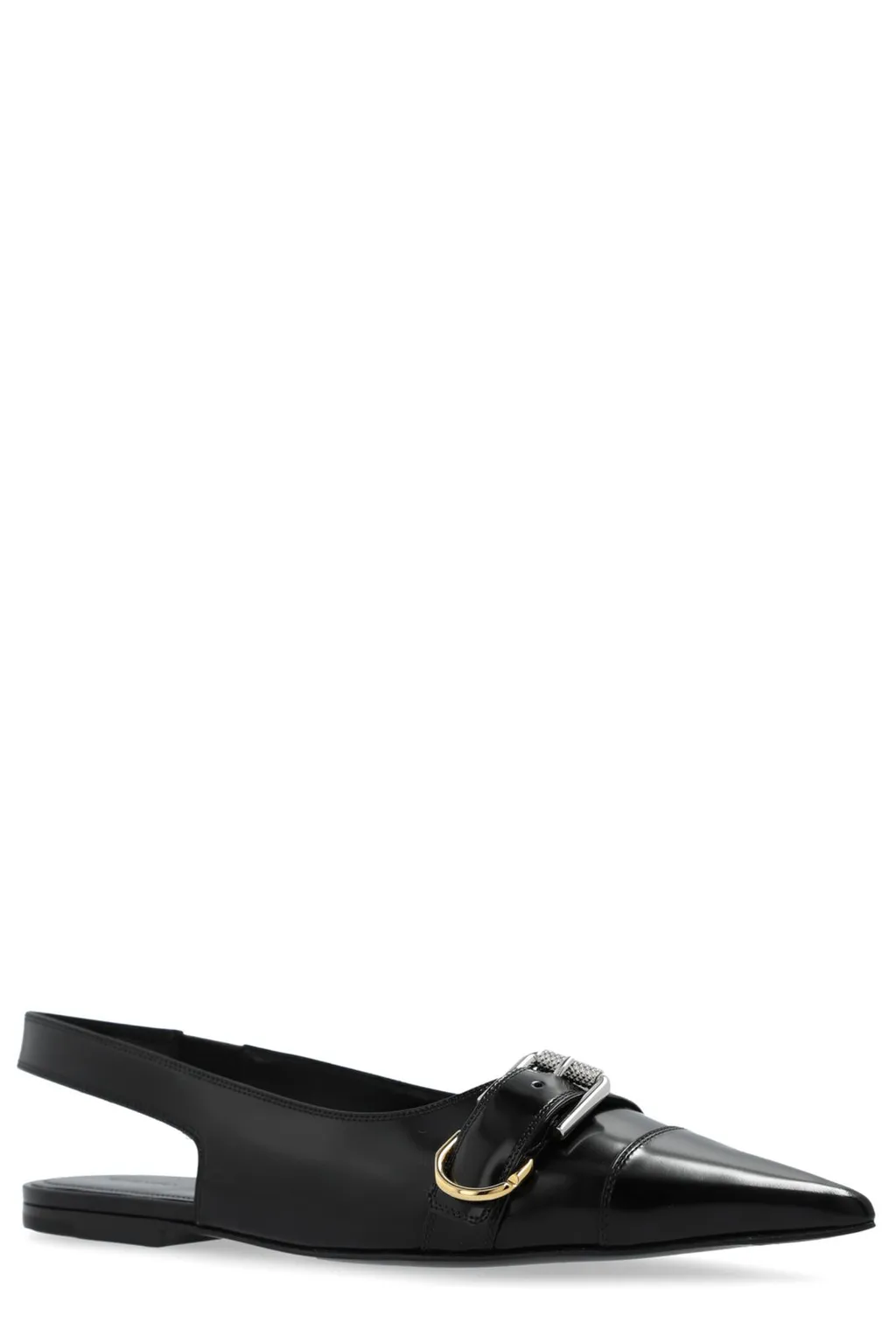 Pointed Slingback Flats