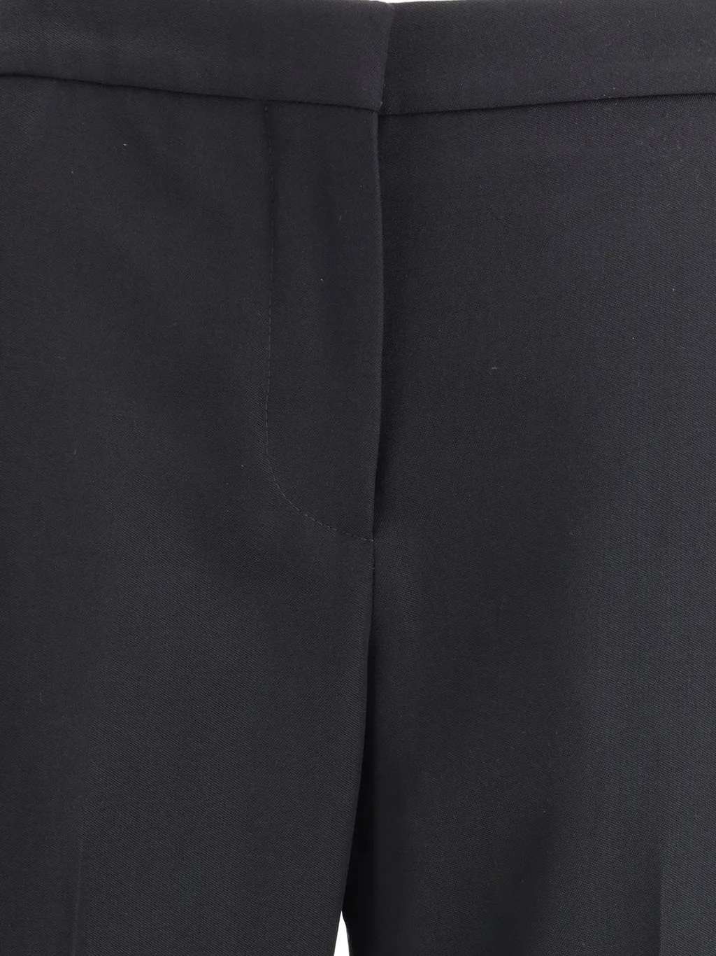 High-Waisted Flared Trousers