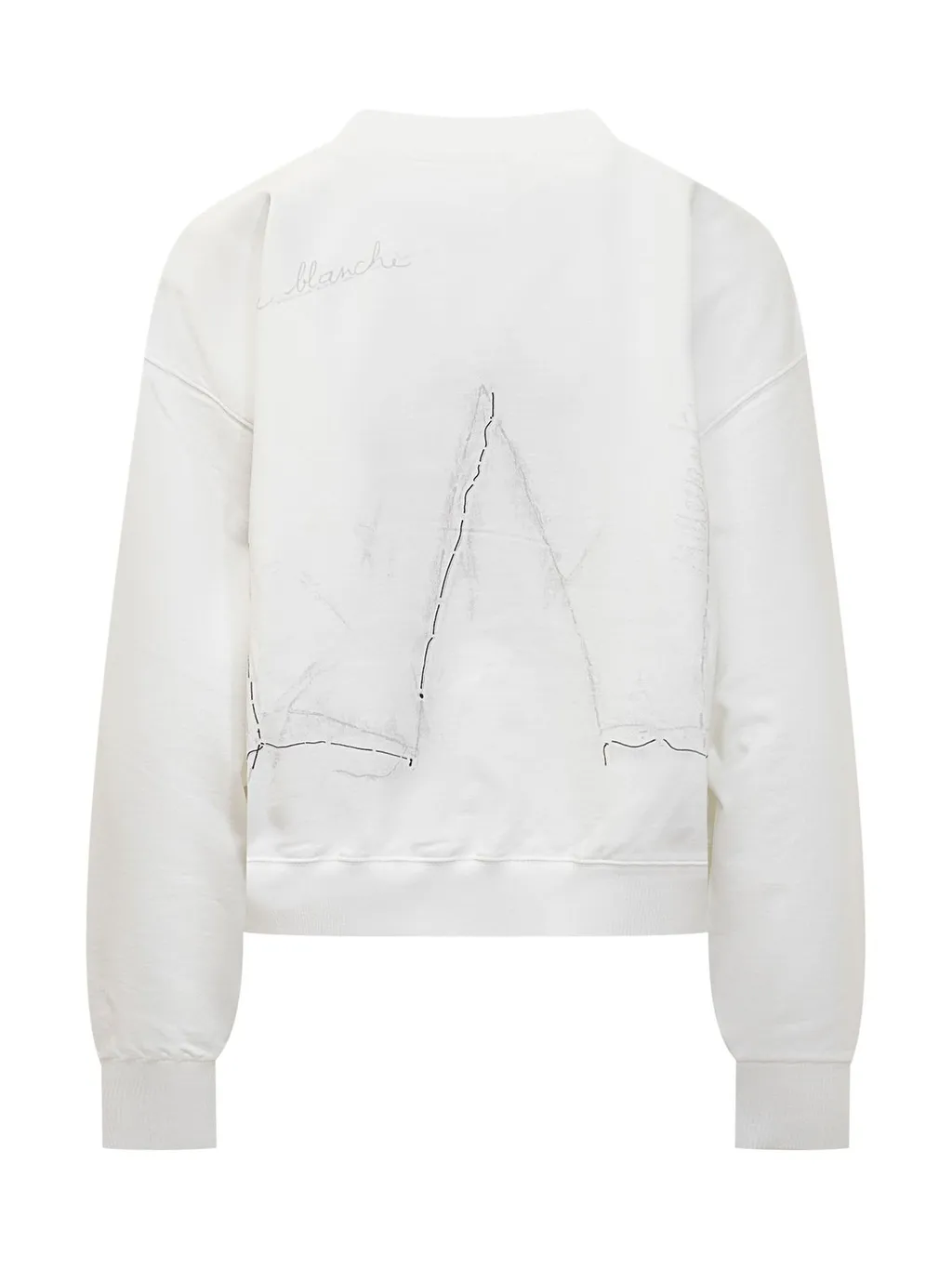 Sweatshirt With Embroidered Detail