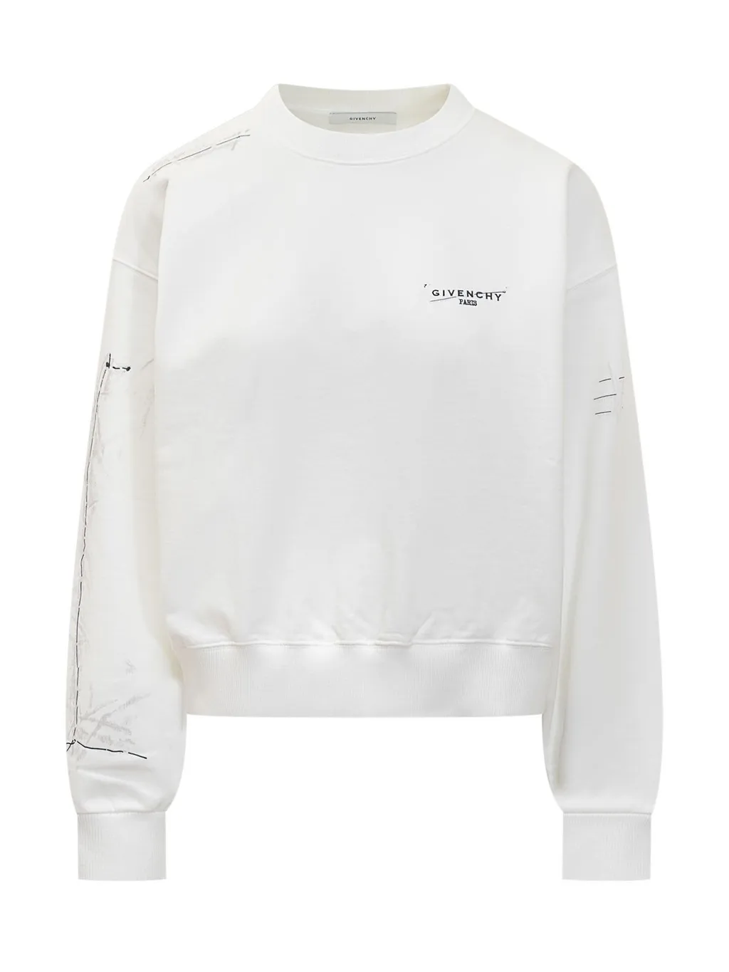 Sweatshirt With Embroidered Detail