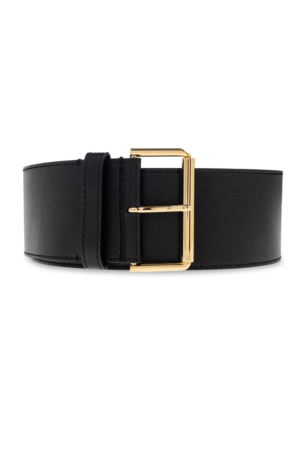 Wide Leather Belt