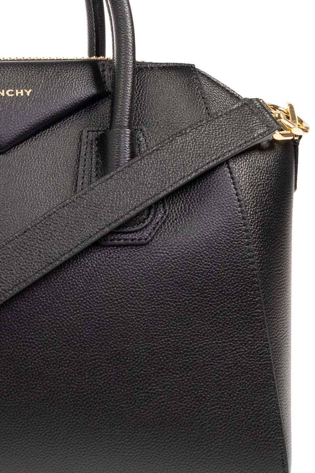 Antigona Lock Small Tote Bag