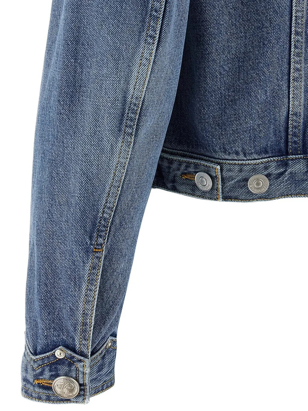 Denim Jacket With Contrast Yoke