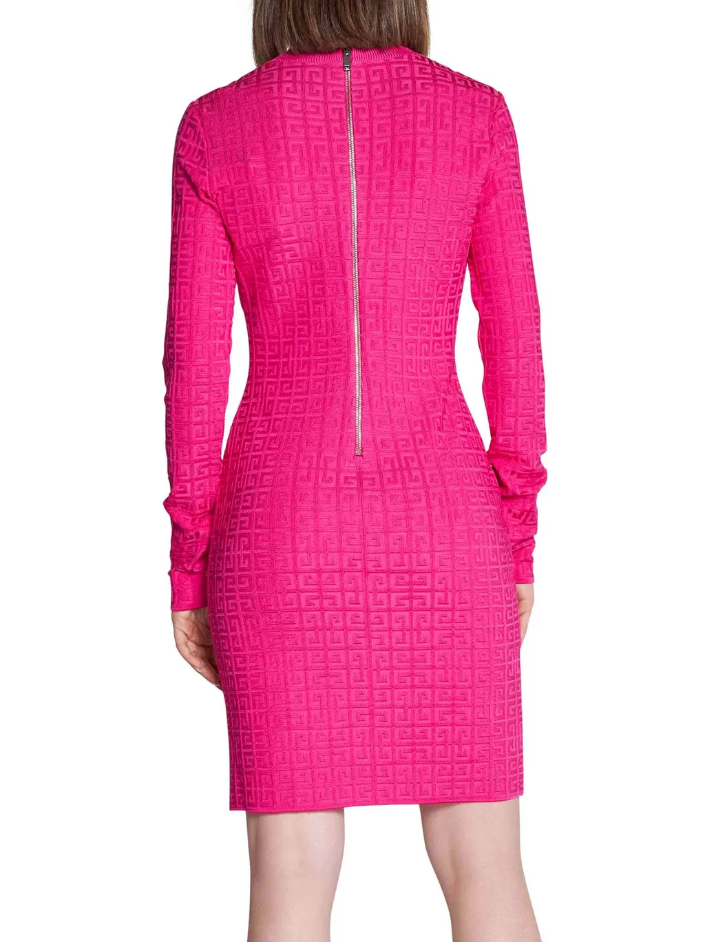 Monogram Jacquard Knit Dress