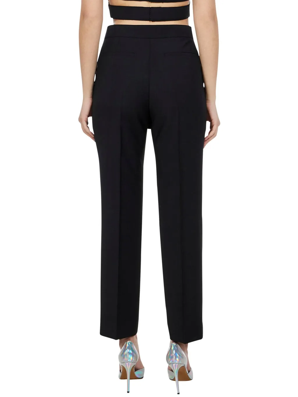 Cut-Out Waist Trousers