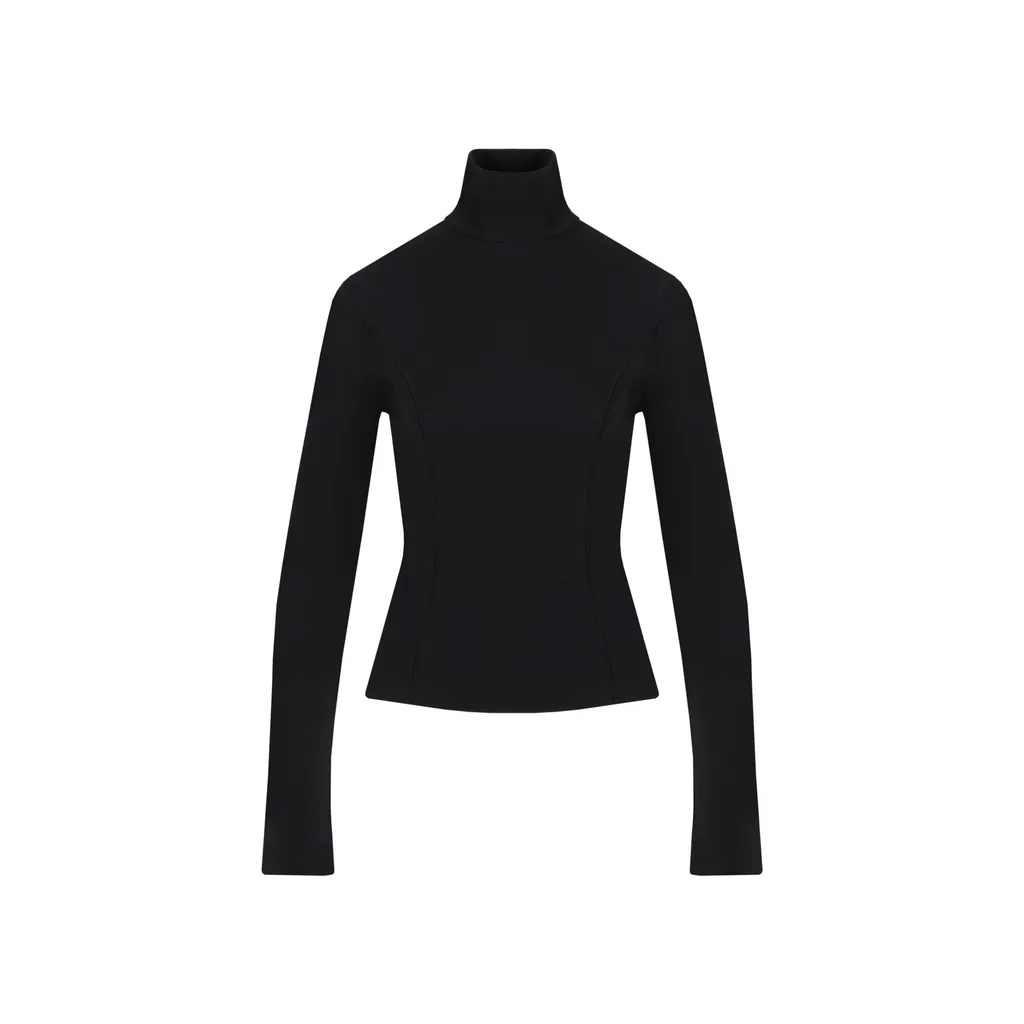 Long Sleeve Turtleneck Top