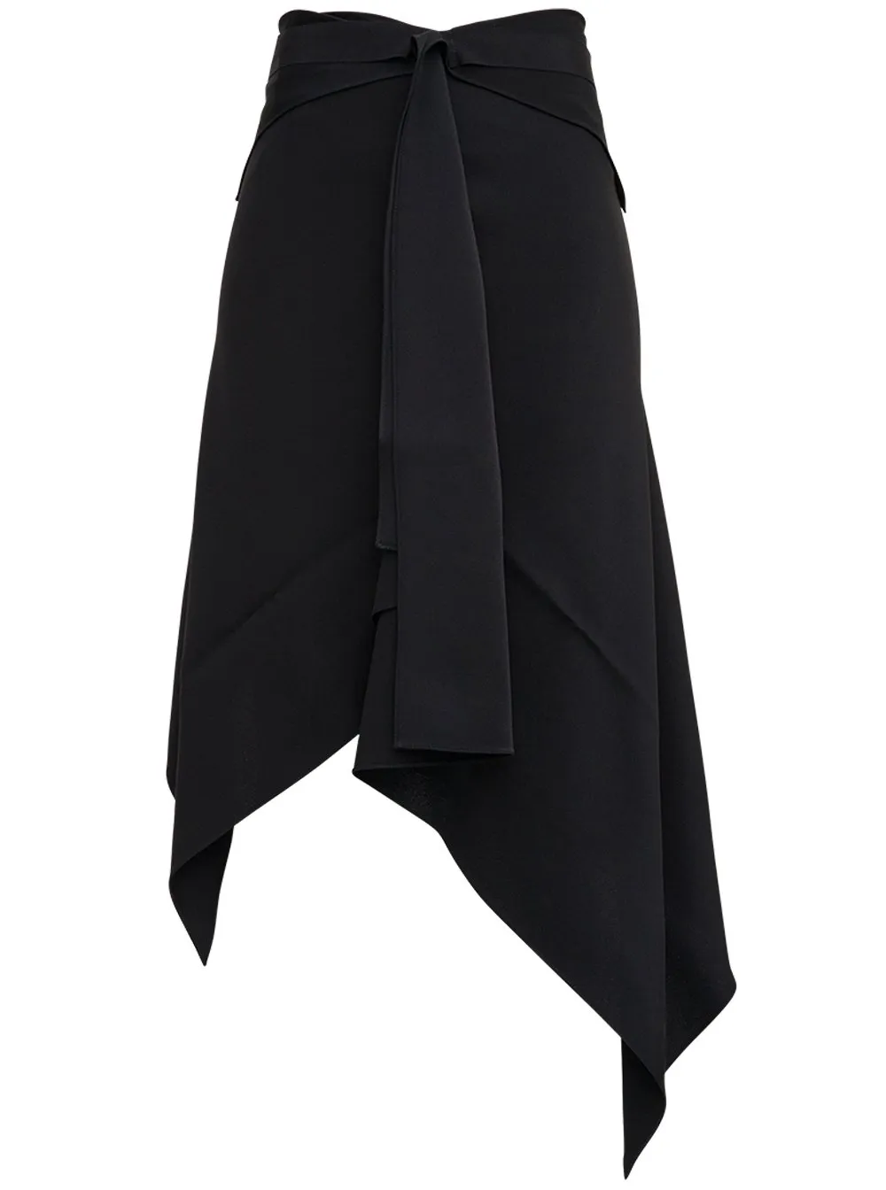 Asymmetric Draped Skirt