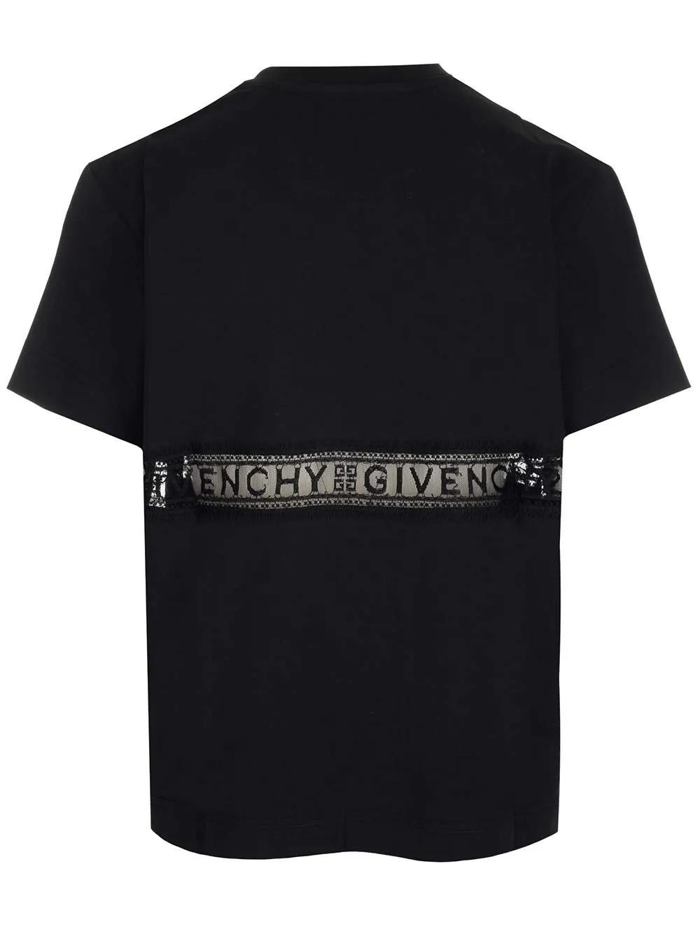 T-Shirt With Givenchy Band