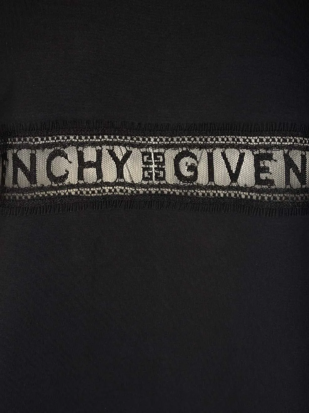 T-Shirt With Givenchy Band