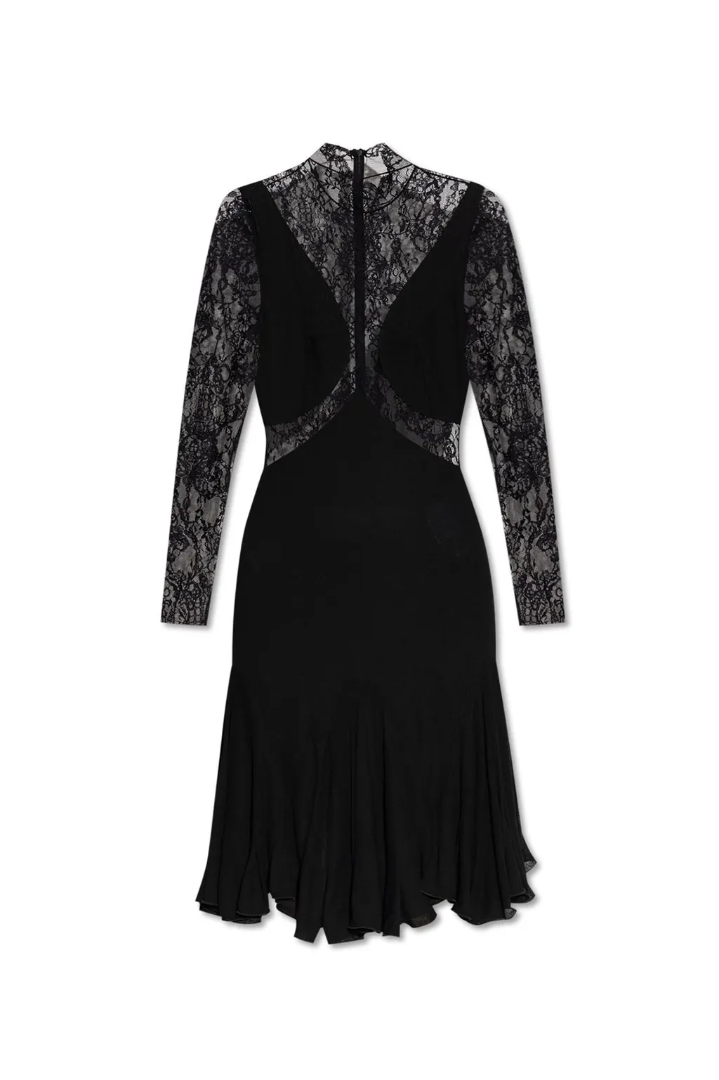 Lace Trimmed Dress