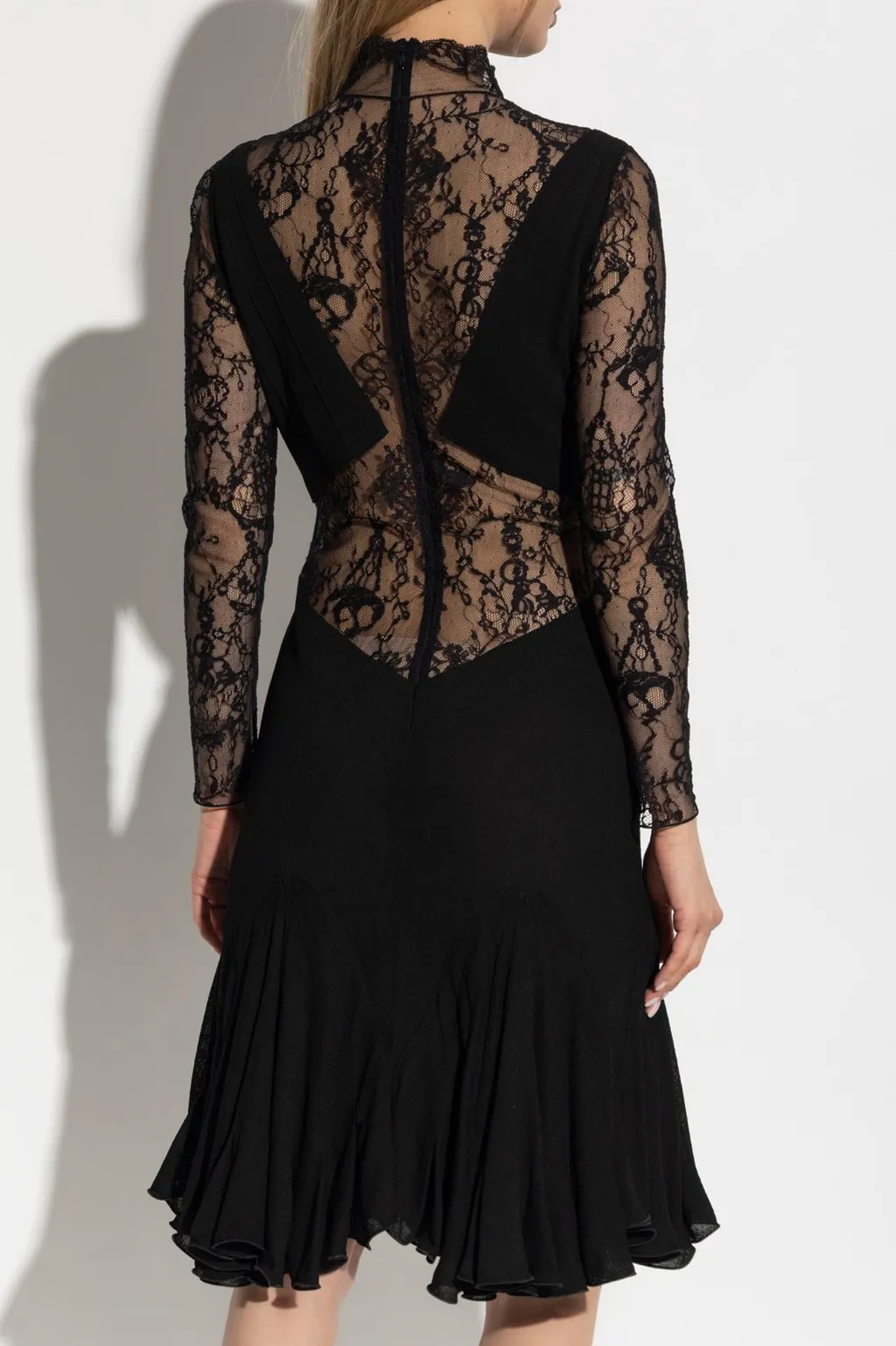 Lace Trimmed Dress